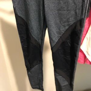 Black Mesh Legging